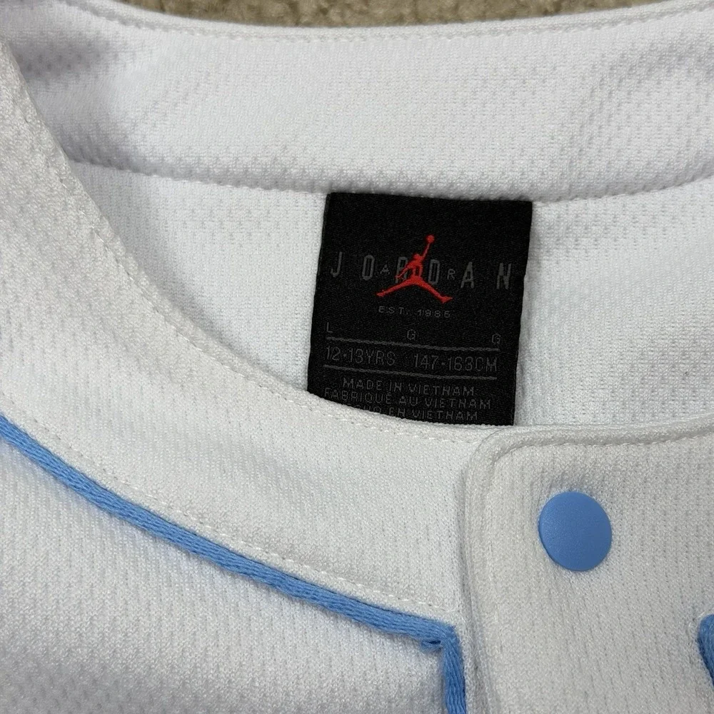 Michael Jordan 23 Jersey Sz Youth L‎ (12-13yrs) in Blue, White